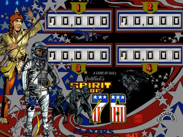 Spirit of 76 (Gottlieb 1975)