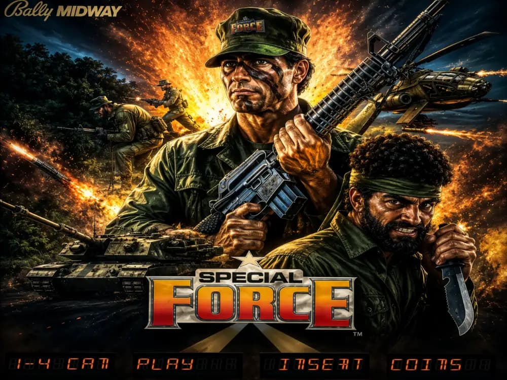 Special Force (Bally 1986)