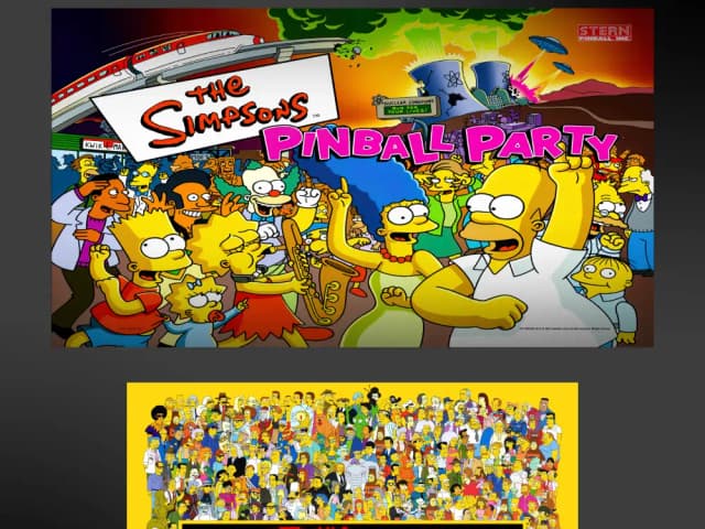 The Simpsons Pinball Party (Stern 2003)