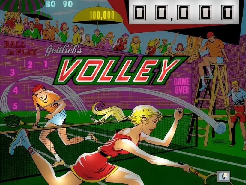 Volley (Gottlieb 1976)